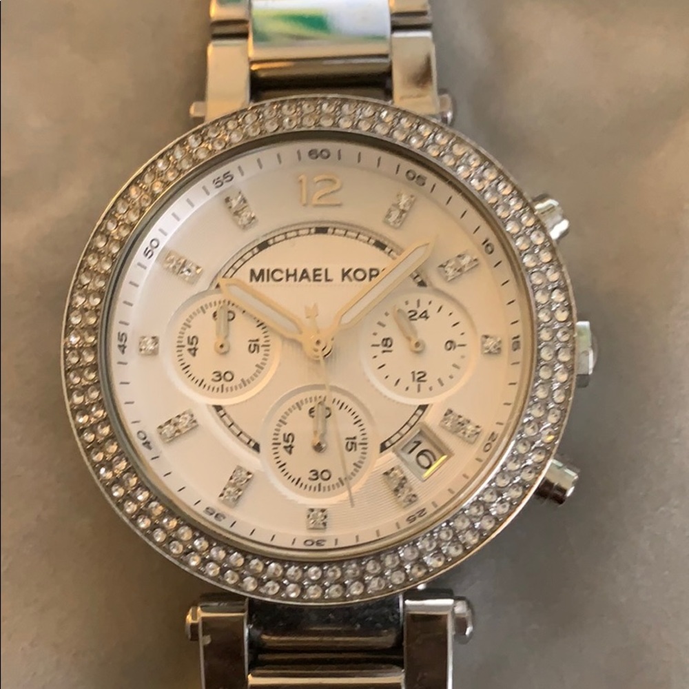 Michael Kors Parker Stainless Steel Watch